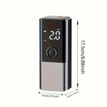 Stay Prepared on the Road with our Cordless Electric Car Air Pump | Car Accessories| - Shoppix