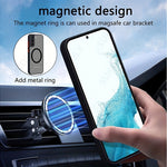 Magnetic Wireless Charging Phone Case, For Samsung Galaxy S24 S23 Ultra S24+ S23 Full Coverage Protection, Shockproof, Matte Texture