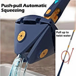 Triangle Mop Set with 360 Degree Rotation | Cleaning Supplies | - Shoppix