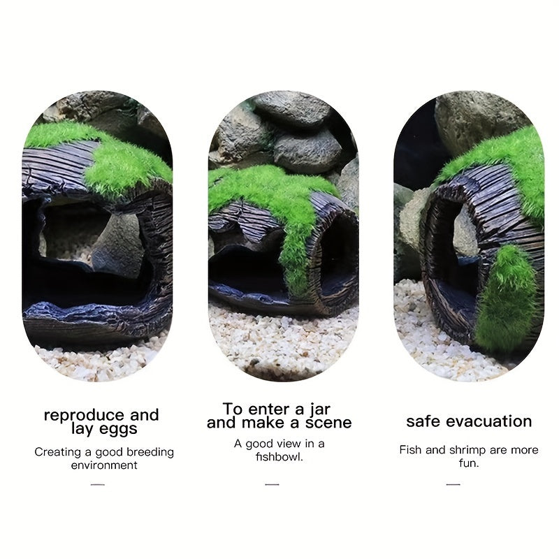 Aquarium Escape Cave – Fish Tank Decoration & Shrimp Hideaway