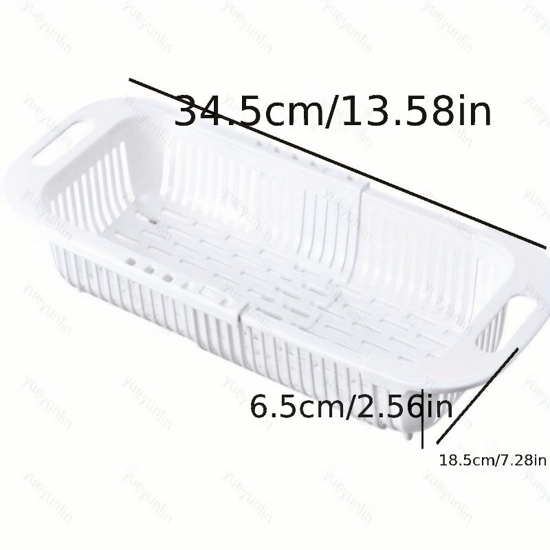Versatile Extendable Sink Drain Basket: Your Ultimate Kitchen Companion | Storage Organization | - Shoppix
