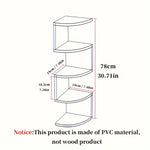 5-Tier Corner Floating Shelf | Decoration Items | - Shoppix