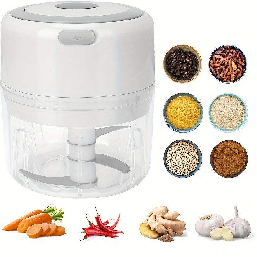 Effortless Meal Prep: Electric Mini Food Chopper | Kitchen Utensils | - Shoppix