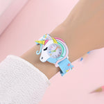 Sparkle and Shine with Our Cute Children's Unicorn Silicone Cartoon Watch | Kids Watches| - Shoppix