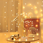 Illuminate Your Space: 36 LED Pearl Tree Lamp | Lighting & Decoration Item | - Shoppix