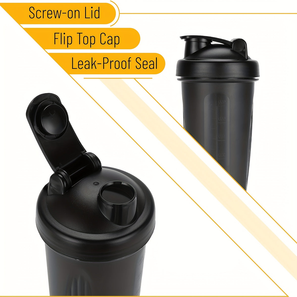 Mix It Up Anywhere, Anytime: 28oz Protein Shaker Bottle | Drinkware | - Shoppix