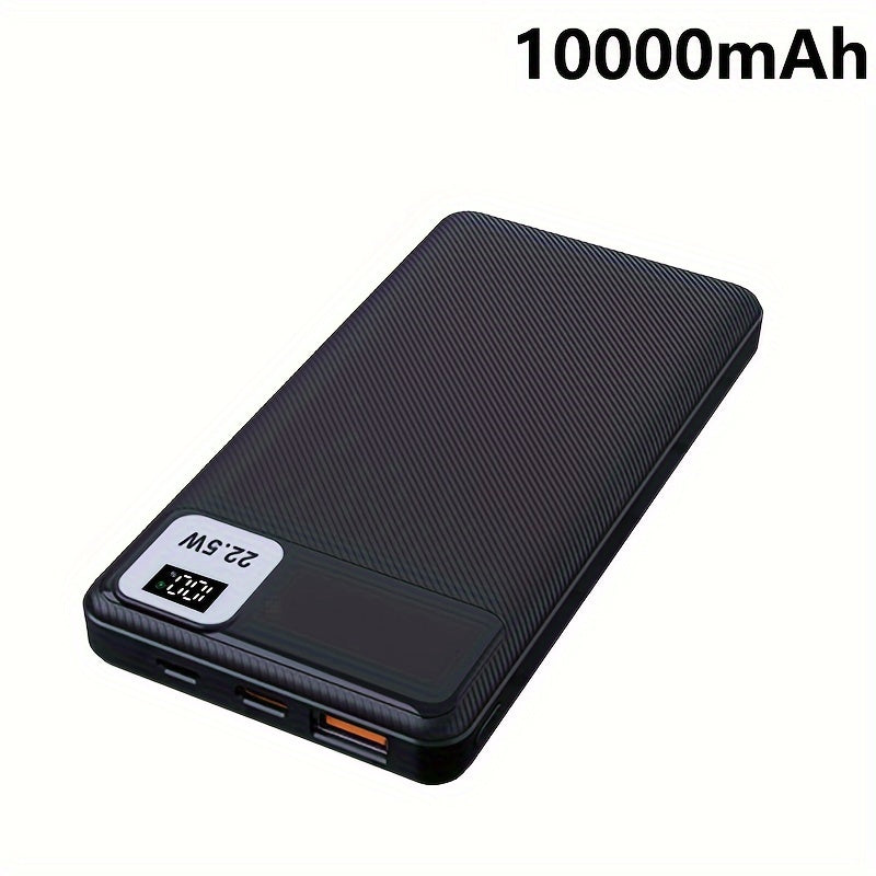 10/20000mAH Fast Charge Power Pack - LED Display & Multi-Port | Charging Accessories| - Black / 10000mAh