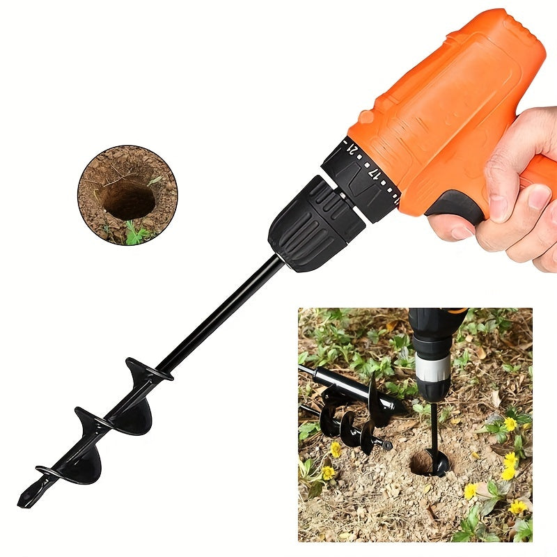 Garden Auger Drill Bit Set for Efficient Planting | Gardening Equipment | - Shoppix