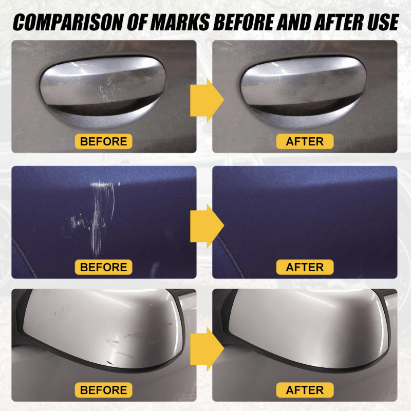 Say Goodbye to Scratches: 200g Car Scratch Repair Kit | Car Accessories| - Shoppix