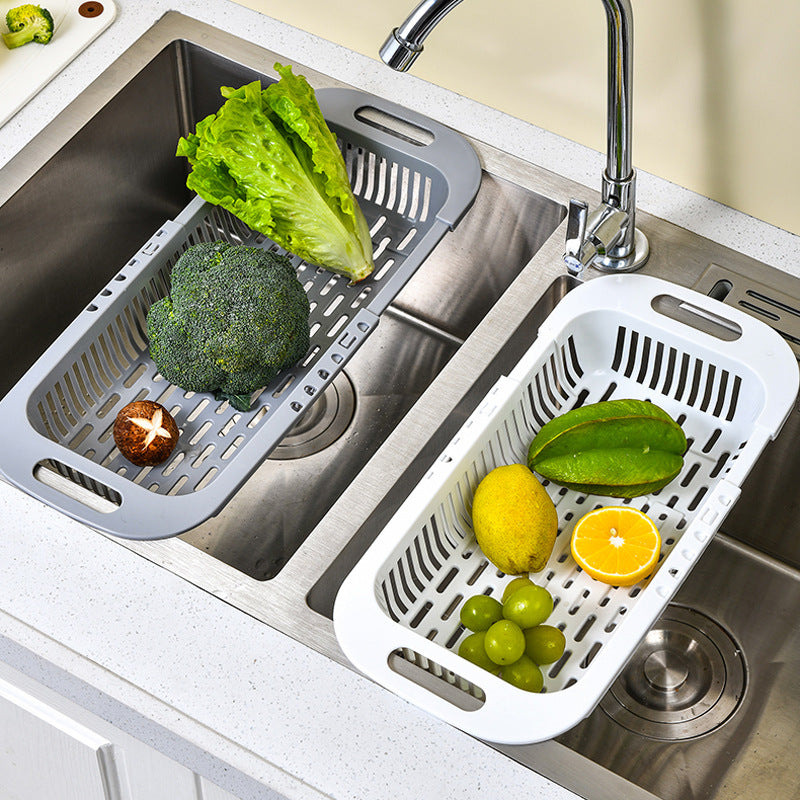 Versatile Extendable Sink Drain Basket: Your Ultimate Kitchen Companion | Storage Organization | - Shoppix
