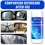 Crystal Clear Vision Anti-Fog Wipes for Windshield | Car Accessories | - Shoppix