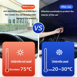 Drive Comfortably with the Car Sunshade Umbrella | Car Accessories | - Shoppix