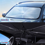 Drive Comfortably with the Car Sunshade Umbrella | Car Accessories | - Shoppix