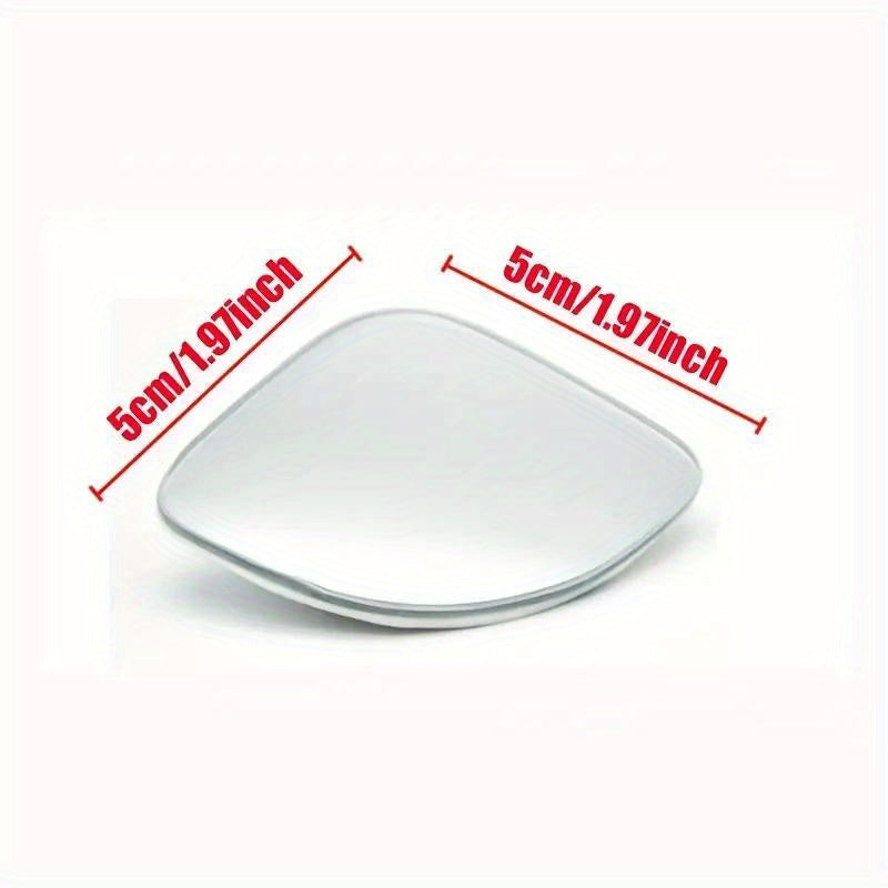 Enhanced Safety on the Road: 2pcs Frameless Car Blind Spot Mirrors | Car Accessories| - Shoppix