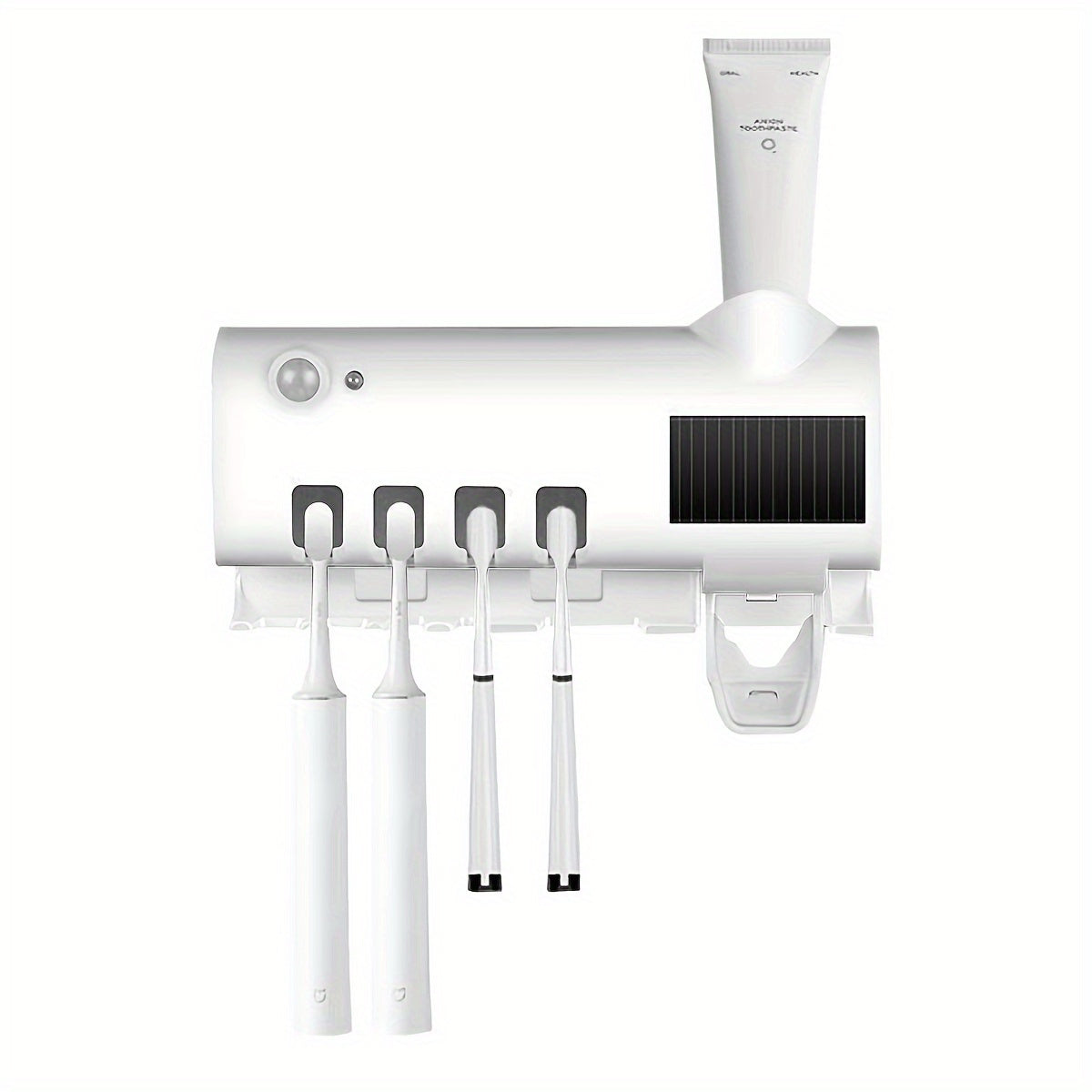 Hygienic Bathroom Companion: Smart Toothbrush Sanitizer and Holder | Bathroom Accessories | - Shoppix