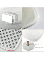 "Welcome Please Leave Shoes" Doormat – Absorbent, Non-Slip, Machine Washable - Shoppix