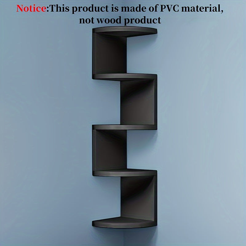 5-Tier Corner Floating Shelf | Decoration Items | - Shoppix
