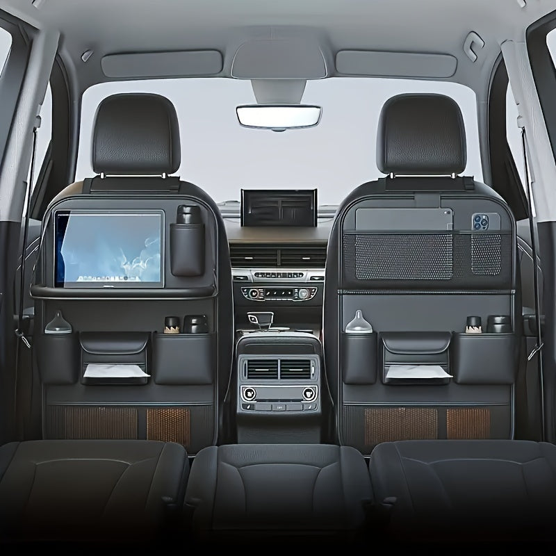 Keep Your Car Neat and Organized with Our Backseat Car Organizer! | Car Accessories | - Shoppix