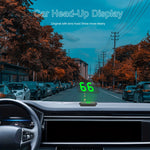 HUD Head-Up-Display, Fahrzeuggeschwindigkeit, multifunktionales LCD-Projektionsinstrument, Kombiinstrument, MPH oder KM/H | Autozubehör|
