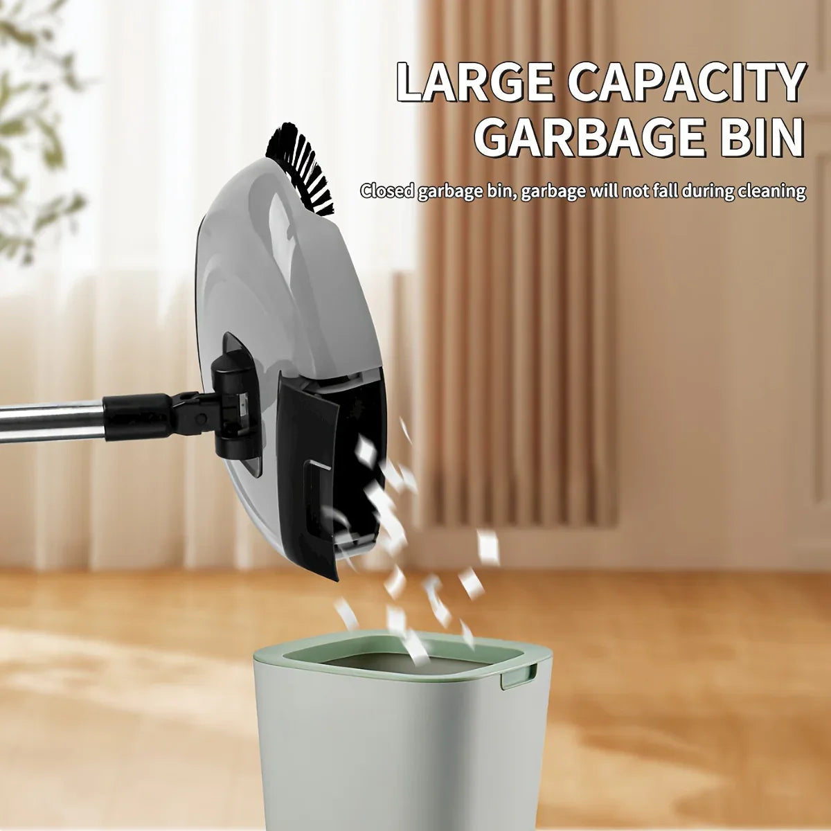 3-in-1 Multifunctional Hand Push Sweeper | Cleaning Supplies | - Shoppix