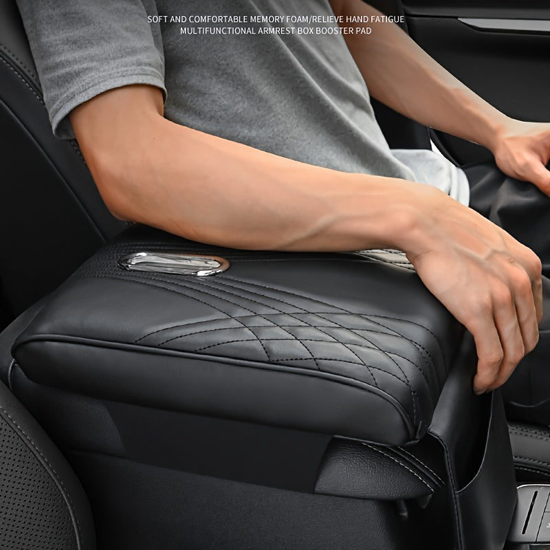Upgrade Your Car Comfort with the Multifunctional Armrest Box Pad | Car Accessories | - Shoppix
