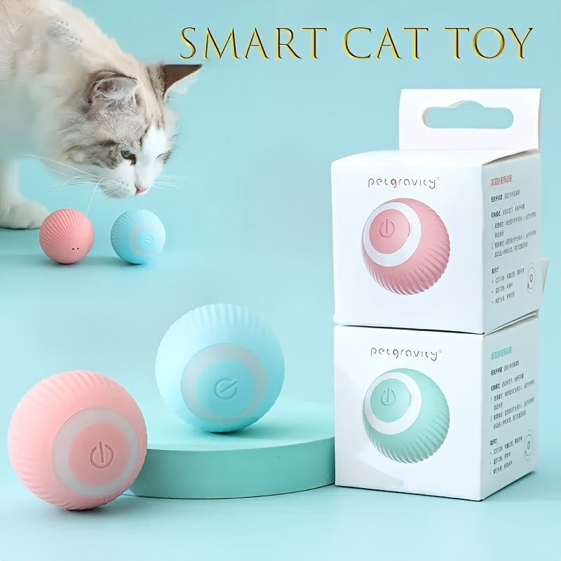 Smart Rolling Cat Ball Toy - Hours of Interactive Fun | Pet Toys|