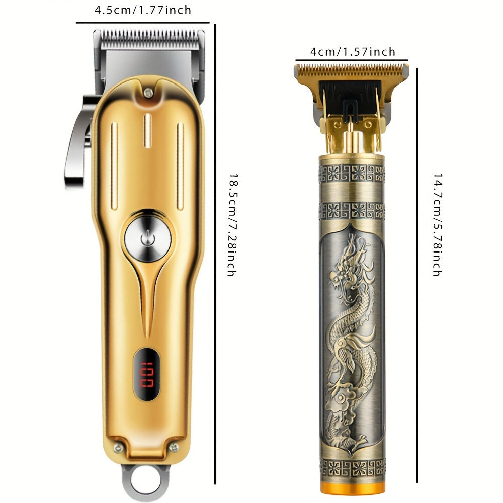 Ultimate Hair Grooming Kit: Professional Hair Clippers for Men | Grooming Accessories| - Shoppix