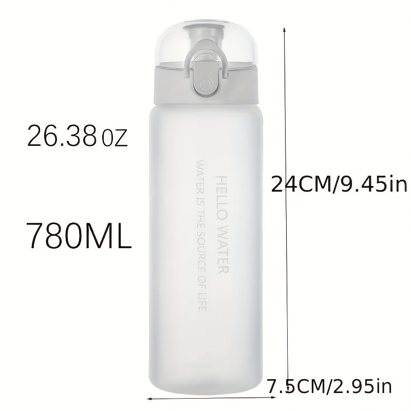 Quench Your Thirst in Style: 780ml Leak-Proof Sports Water Bottle | Drinkware| - Shoppix