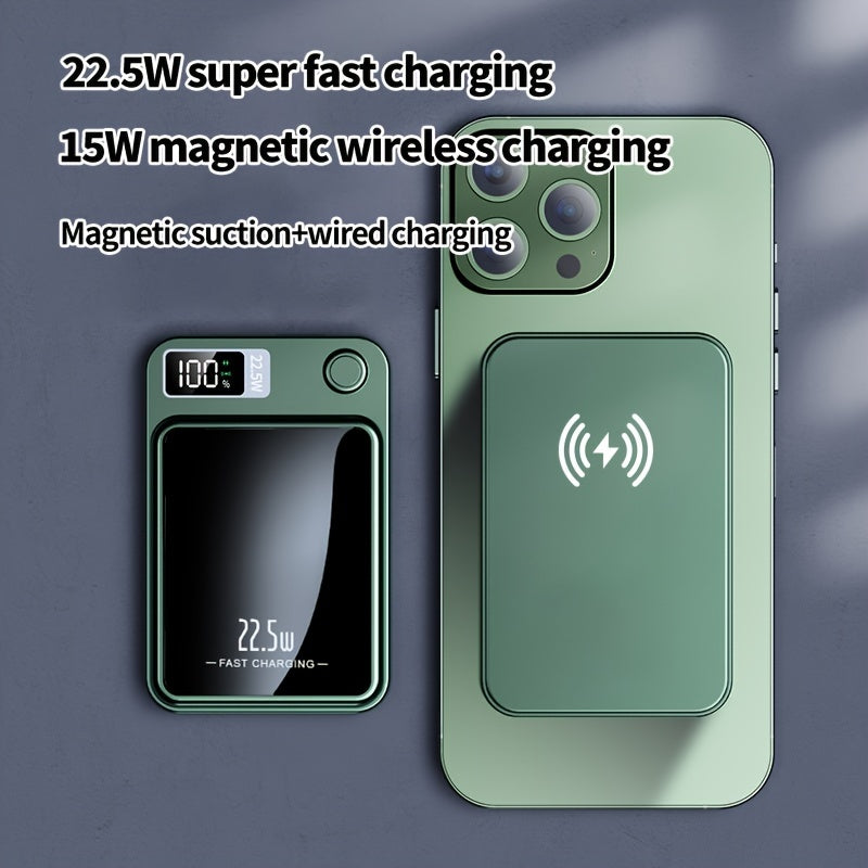 10000mAH Super Fast Magnetic Power Bank - Wireless & Portable | Charging Accessories|
