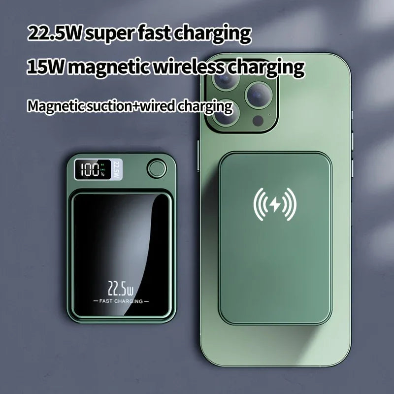 10000mAH Super Fast Magnetic Power Bank - Wireless & Portable | Charging Accessories|