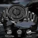 Elevate Your Style with the Fashion Men's Rotating Magnetic Bead Watch | Men Watches| - Shoppix