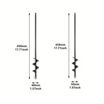 Garden Auger Drill Bit Set for Efficient Planting | Gardening Equipment | - Shoppix