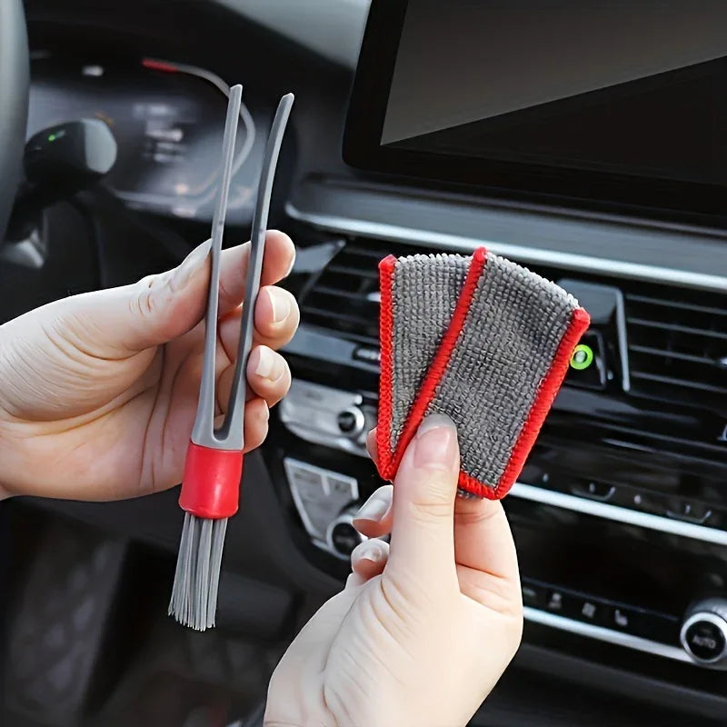 Car Air Conditioner & Dashboard Brush Set | Car Accessories | - Shoppix