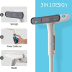 Squeegee Window And Glass Surface Vacuum