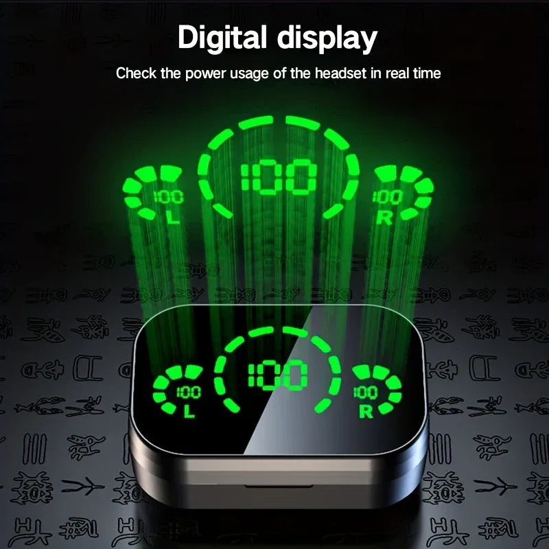 TWS Wireless Earphones with Digital Display