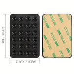 4pcs Silicone Suction Cup Phone Holder Set – Multi-Color Pack, Non-Slip Adhesive Grip for Cellphones