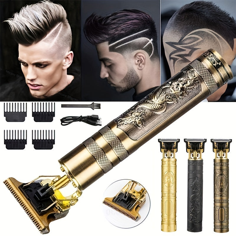 Barber-Quality Precision: USB Rechargeable Hair Clipper | Grooming Products | - Shoppix