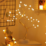 Illuminate Your Space: 36 LED Pearl Tree Lamp | Lighting & Decoration Item | - Shoppix