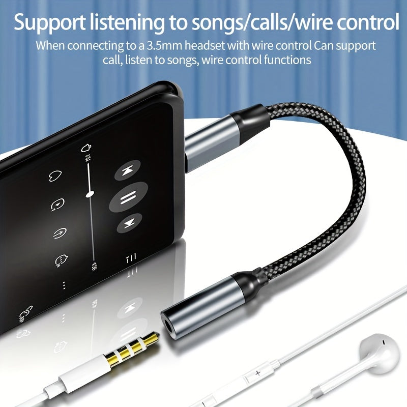 Verbinden Sie Ihr USB-Typ-C-Gerät nahtlos mit 3,5-mm-Audiobuchsen mit dem Typ-C-auf-3,5-mm-Aux-Adapter | Konverterkabel|
