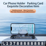 Universal 360-Degree Rotating Car Phone Mount: Multifunctional and Anti-Slip Grip | Mobile Holders |