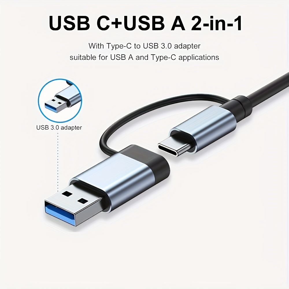 Vereinfachen Sie Ihre Konnektivität mit dem 8-in-1-USB-C-Hub | Ladezubehör|