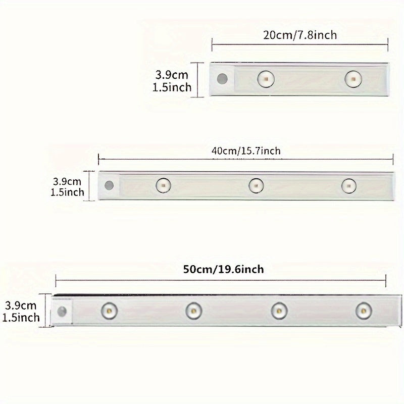 Illuminate Your Space: Human Body Sensor Strip Light | Lighting | - Shoppix