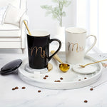 Toast to Love with Our Mr. & Mrs. Coffee Mug Set | Drinkware | - Shoppix
