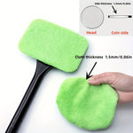 Premium Window Cleaning Brush Kit: Effortlessly Achieve Sparkling Clean Car Windows | Car Accessories | - Shoppix