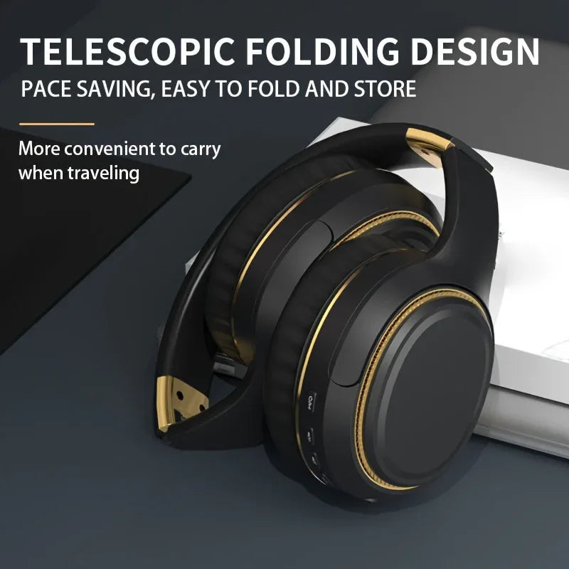 Wireless RGB LED Headphones