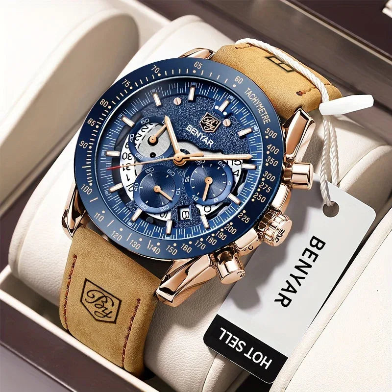 BY BENYAR Chronograph Men's Watch | Men's Watches | - Shoppix