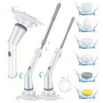 Electric Cleaning Brush Set: Revitalize Your Cleaning Routine | Cleaning Supplies | - Shoppix