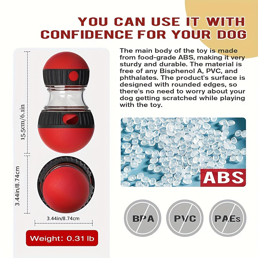 Slow Feeding Interactive Dog Toy - Food-Hiding Ball | Pet Accessories|