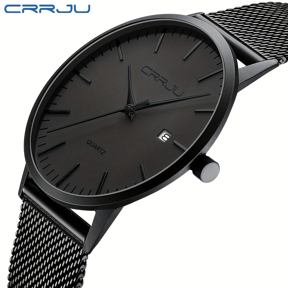 Sleek Stainless Steel Men's Fashion Watch | Men Watches| - Shoppix