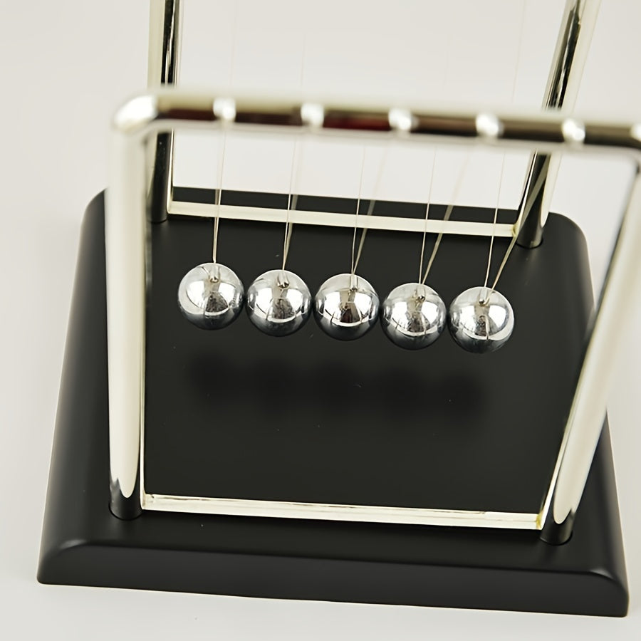 Experience Elegance in Motion: Newton's Cradle Chaos Pendulum | Decoration Items | - Shoppix